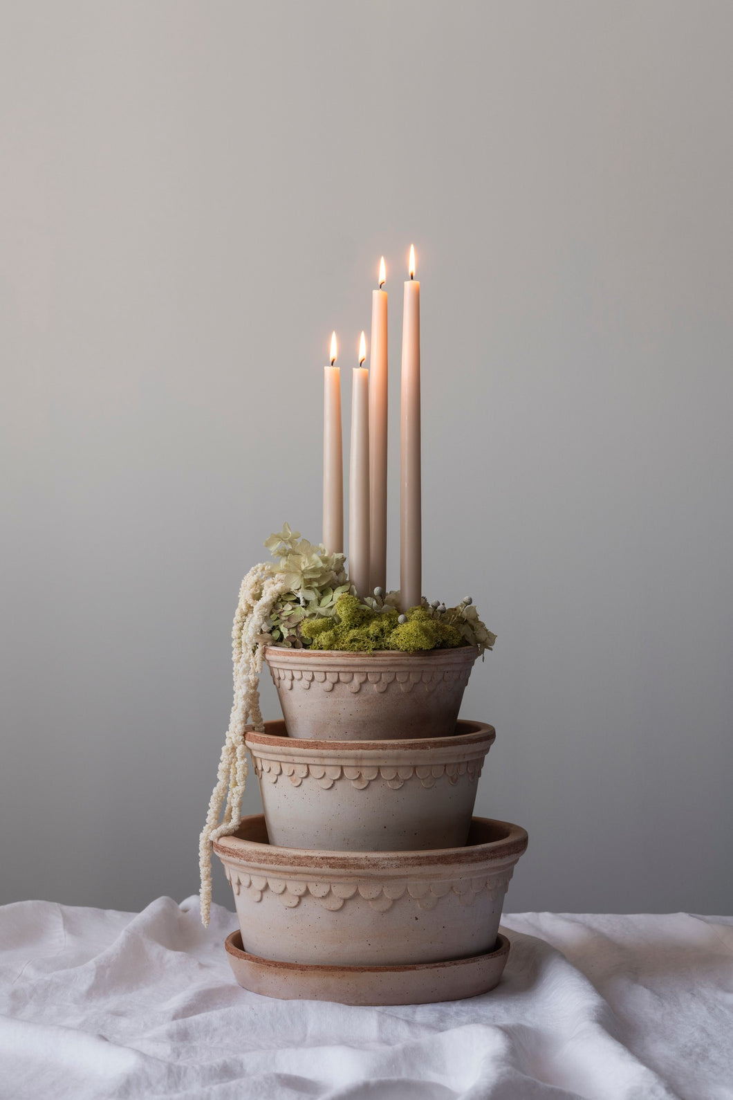Bergs Potter: Kobenhavner Raw Rosa Low- diam.30cm